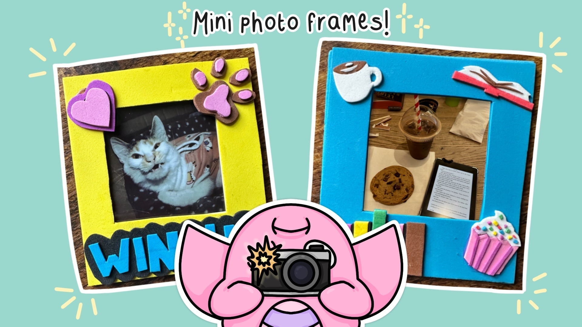 Mini Fun Photo Frames DIY