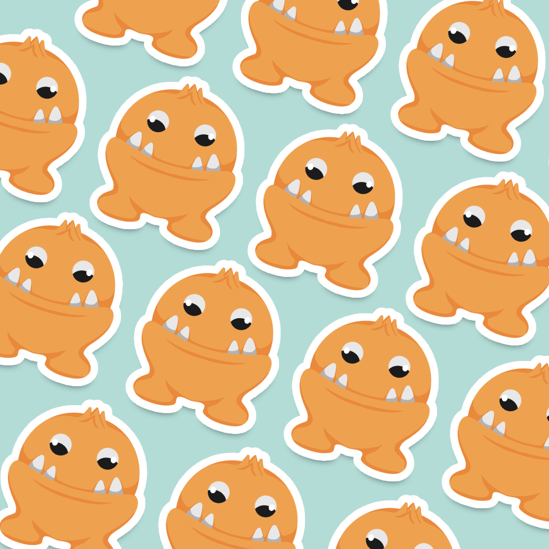 Grumble Sticker