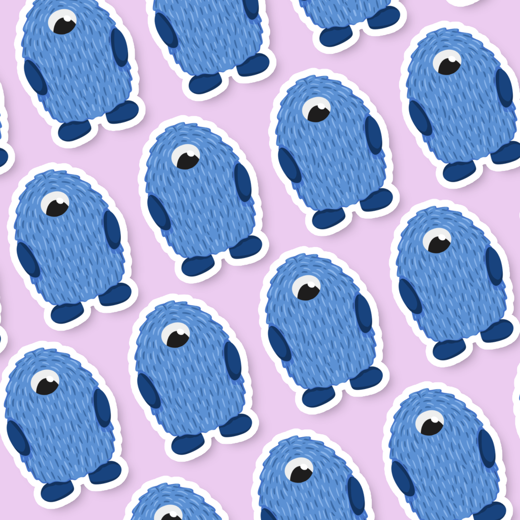 Hairy Sticker
