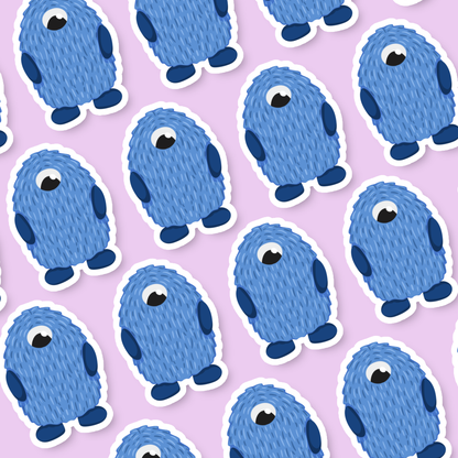 Hairy Sticker