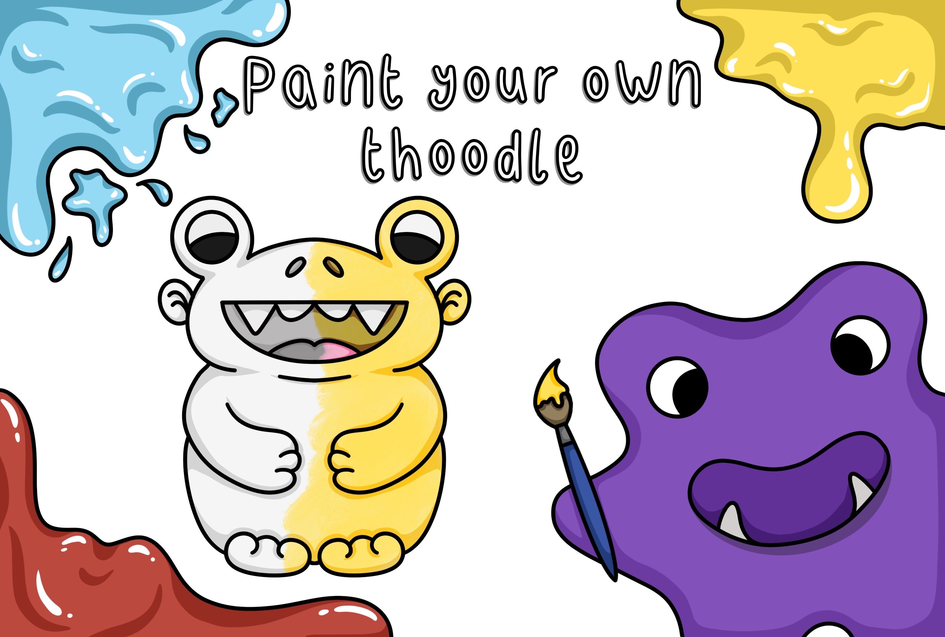 Paint Your Own Thoodle Kit