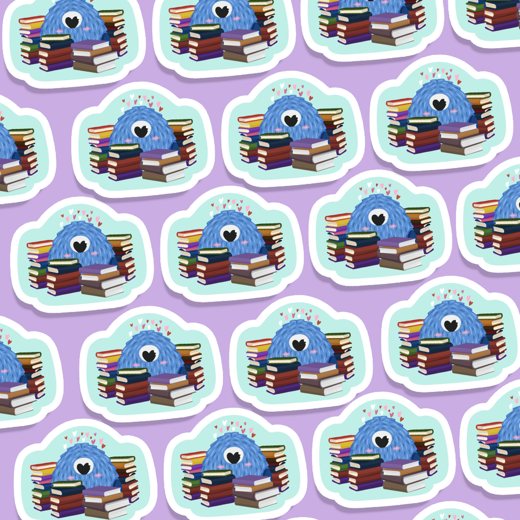Book Lover Sticker