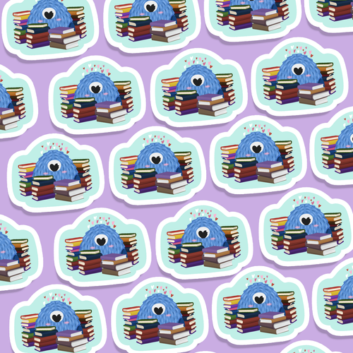 Book Lover Sticker