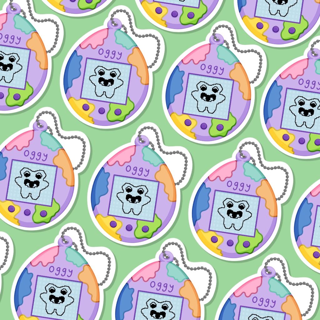 Tamagotchi Oggy Sticker